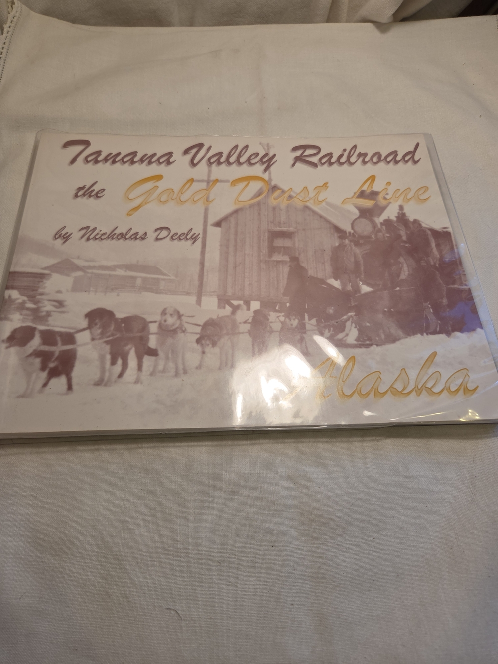 Tanana Valley Railroad 'Gold Dust Line' Decorative Print - Alaska